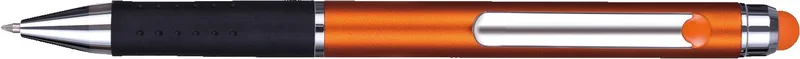 Orange/Black/Silver Blank Clip View