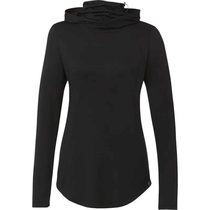 Women's SIRA Eco Performance Knit Lightweight Hoodie with Neck Gaiter view 2