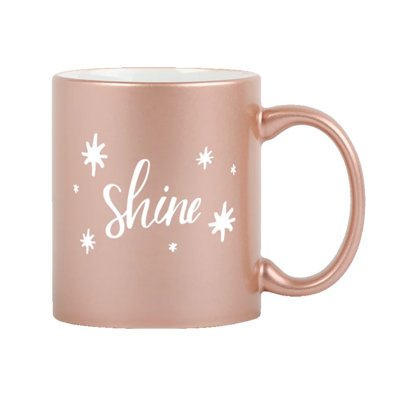 11 Oz. Metallic C-Handle Creative Mug view 4