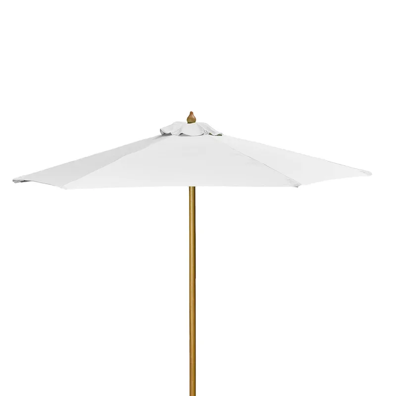 7' Wood Market Umbrella Kit Single-Sided (Dye Sublimation) view 2