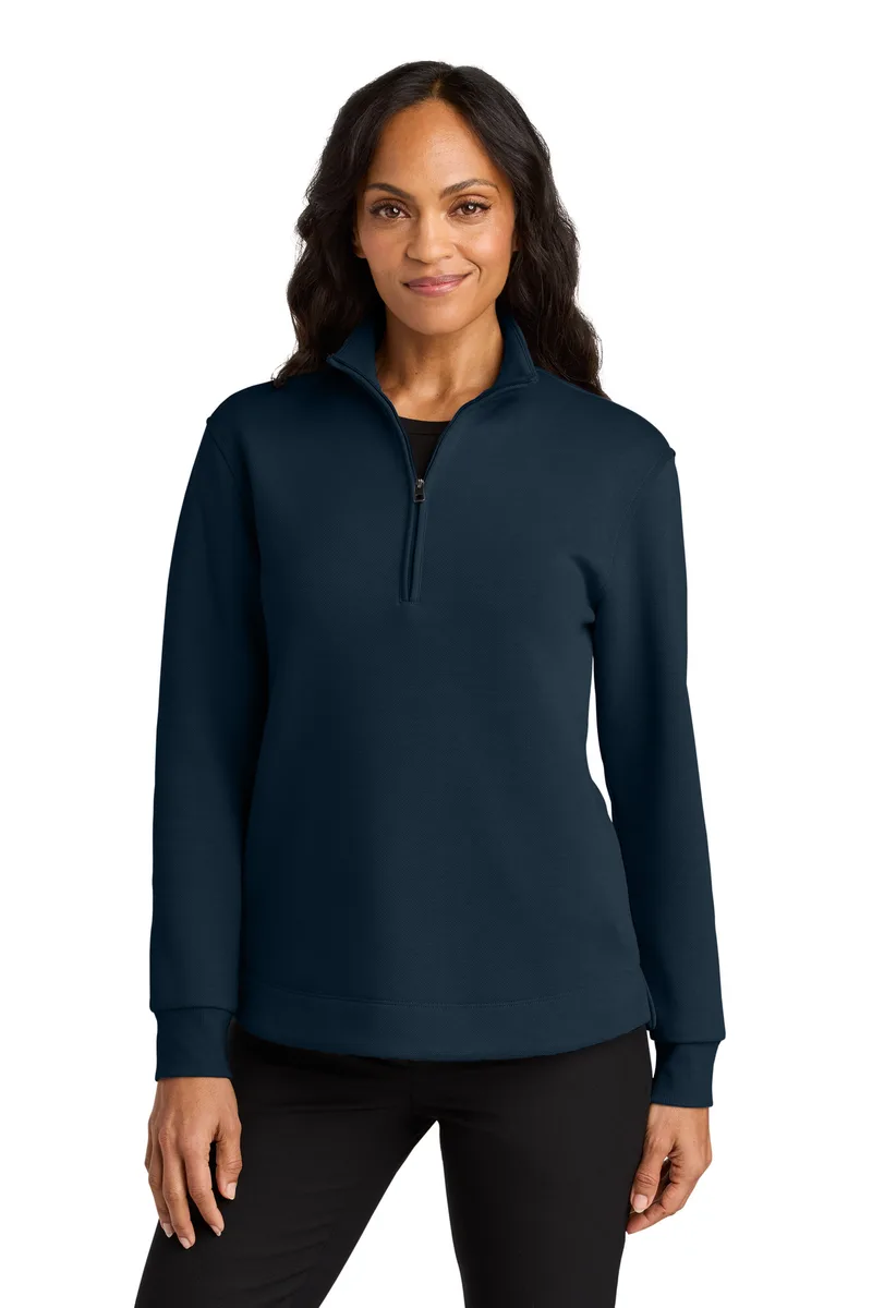 Port Authority® Women's Wearever Signature Double Pique 1/4-Zip view 3
