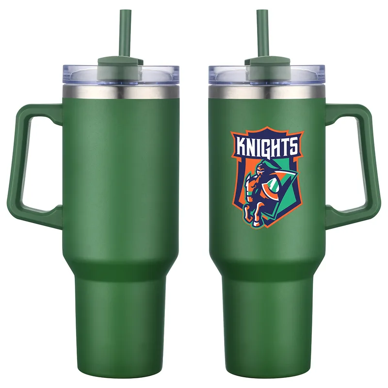 Genoa 40 oz Vacuum Insulated Travel Mug with Straw view 7