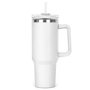 40 Oz. The Hippo Mug & Straw Lid With Twist Closure view 2