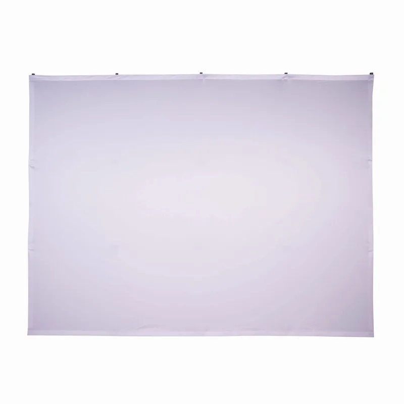 10' Straight Splash Floor Display Face Kit (Poly Knit) view 2