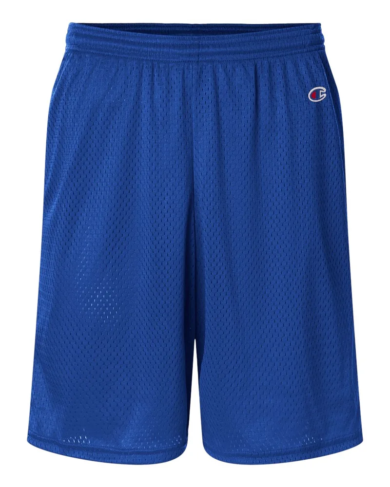 Champion® 9'' Unisex Polyester Mesh Shorts w/Pockets view 5
