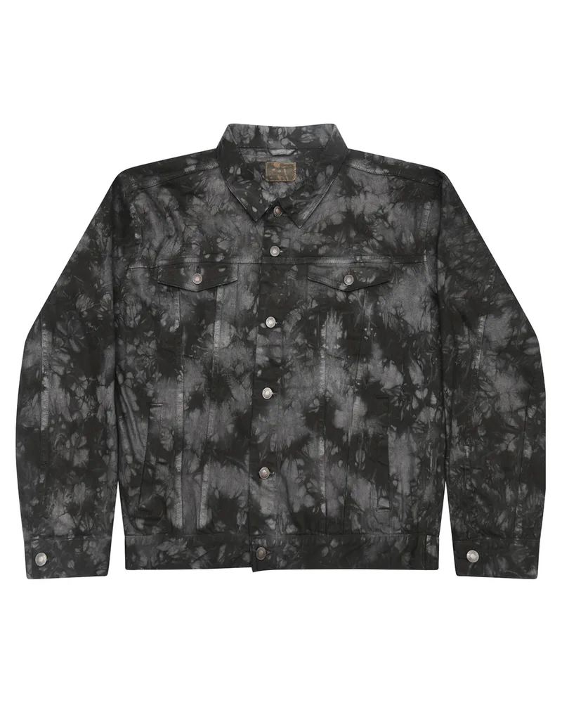 Tie-Dye Unisex Denim Jacket view 2