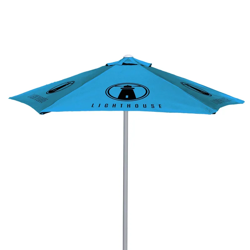 7' E-Z Glide Market Umbrella Kit (6 Imprints) view 7