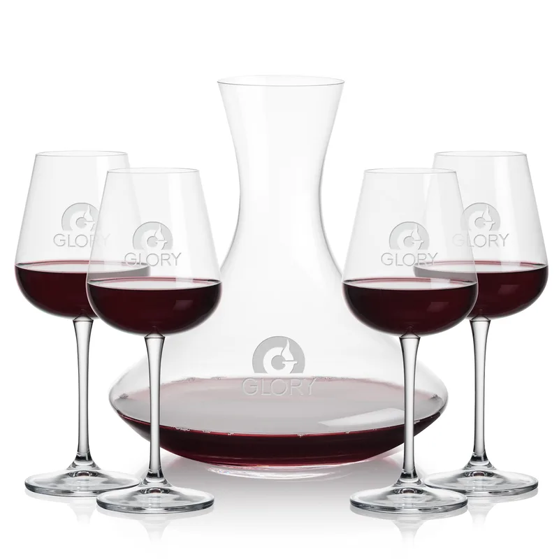 Carafe & 4 Wine