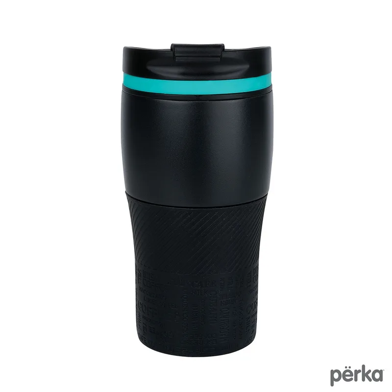 Perka Cortado 12 oz. Double Wall Recycled Stainless Steel Coffee Tumbler view 2