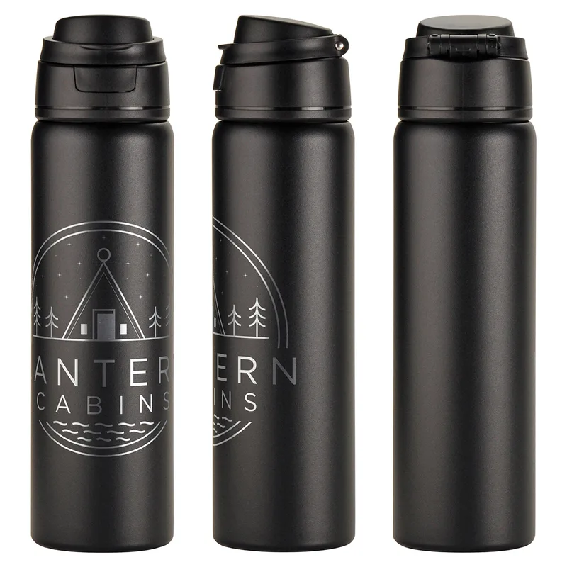 Cabrio 24 oz Recycled Stainless Steel Vacuum Insulated Bottle view 3