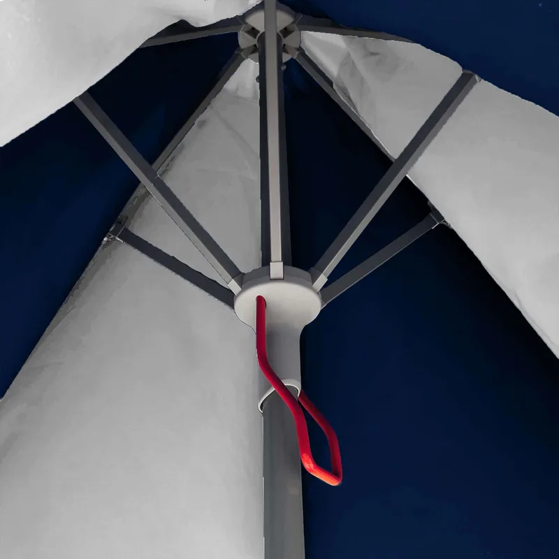 7' E-Z Glide Market Umbrella Kit With Valance (6 Imprints) view 2