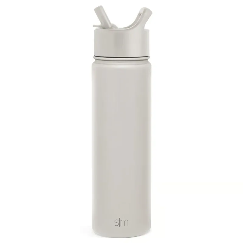 22 oz Simple Modern® Stainless Steel Insulated Water Bottle w/ Straw Lid view 3