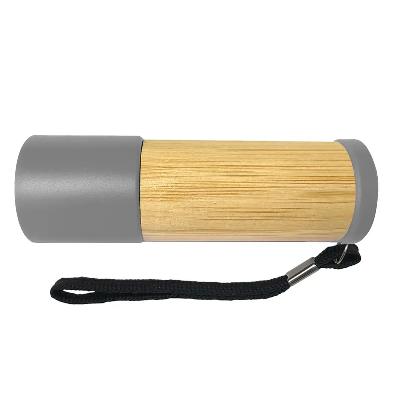 Sleek Bamboo 9 LED Flashlight view 6