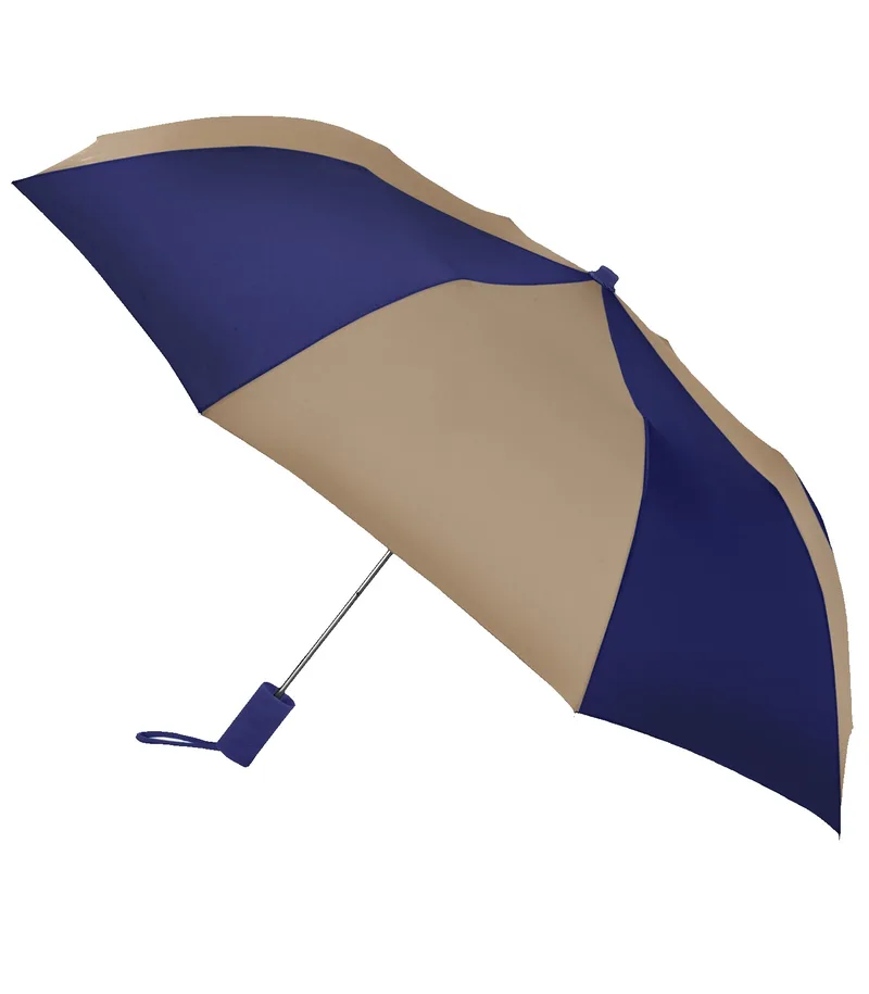 Navy Blue/Khaki Tan