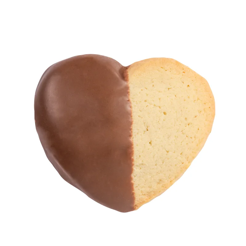 Chocolate Dipped Heart Cookie in Gift Tin view 2