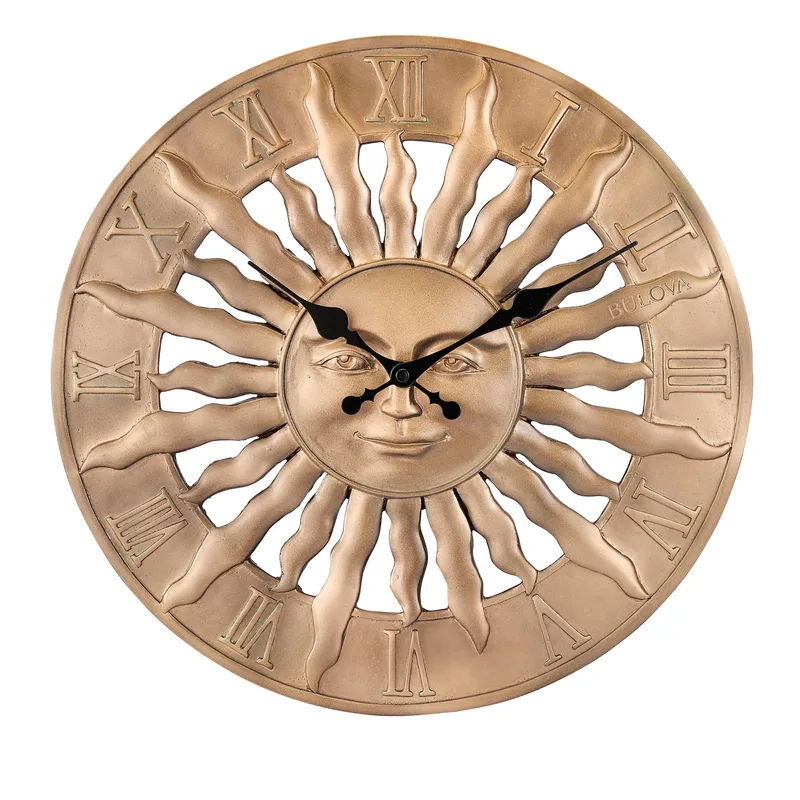 Bulova Clocks The Sunrise Wall Clock