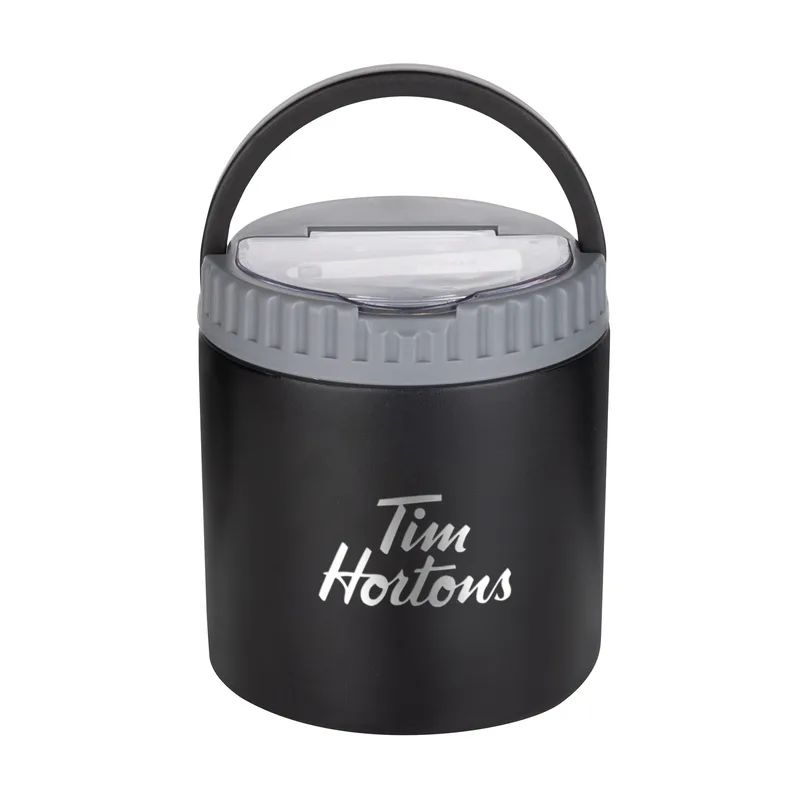 Oreius Food Container w/ SS Spoon - 18oz