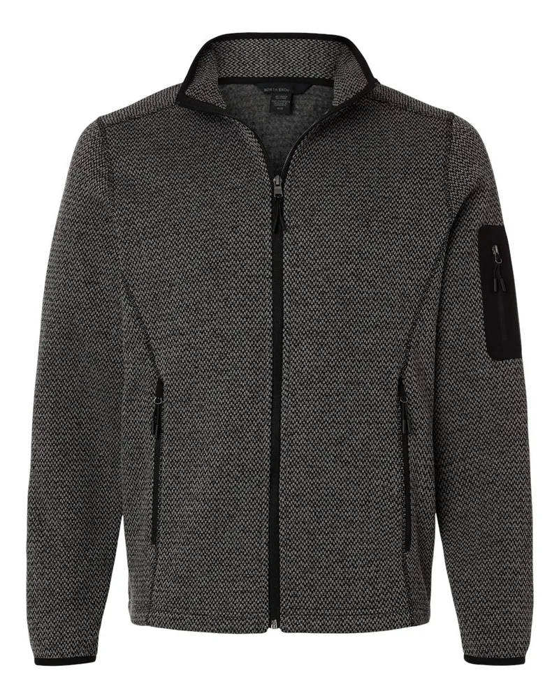 NORTH END® Men's Jasper Full-Zip Fleece Jacket view 4