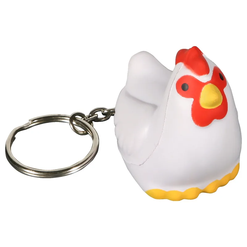 Chicken Stress Reliever Key Chain view 2