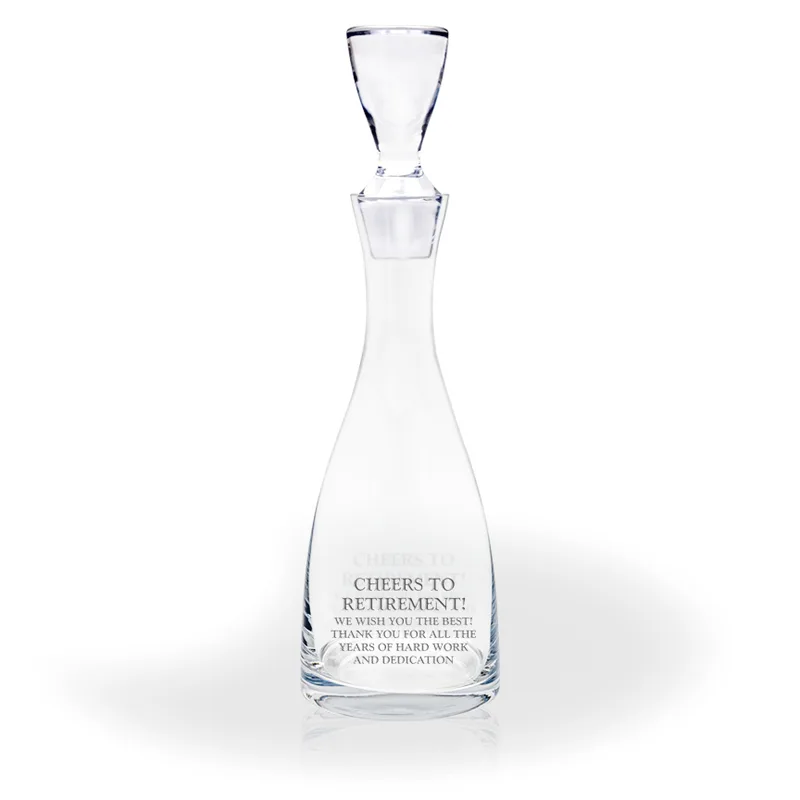 In Vino Veritas Wine Decanter 40 oz view 2