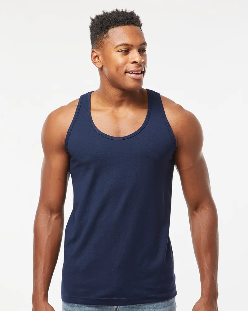 Tultex® Unisex Fine Jersey Tank Top view 2