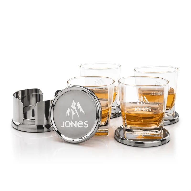 Baldoni Coaster Set, Laser Engraving