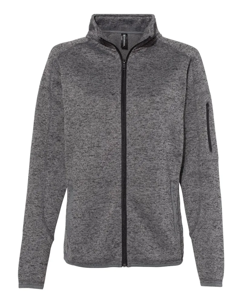 Burnside Women's Sweater Knit Jacket view 4