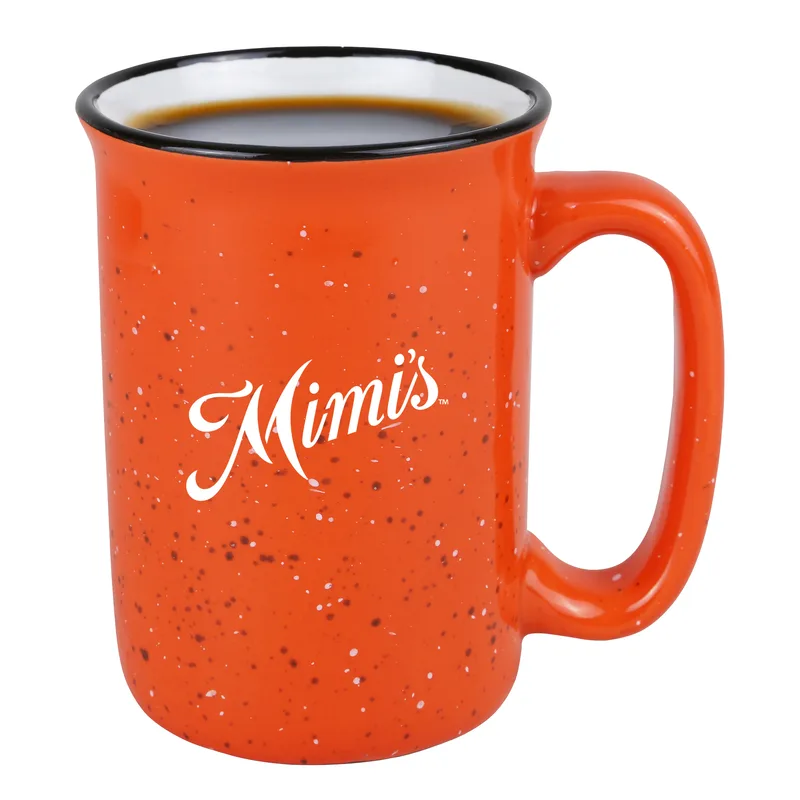 Orange/Black/White Logo Open View