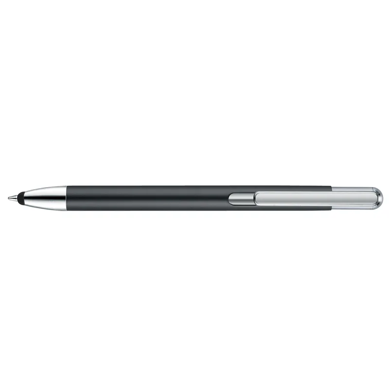 Black/Silver Blank Front View