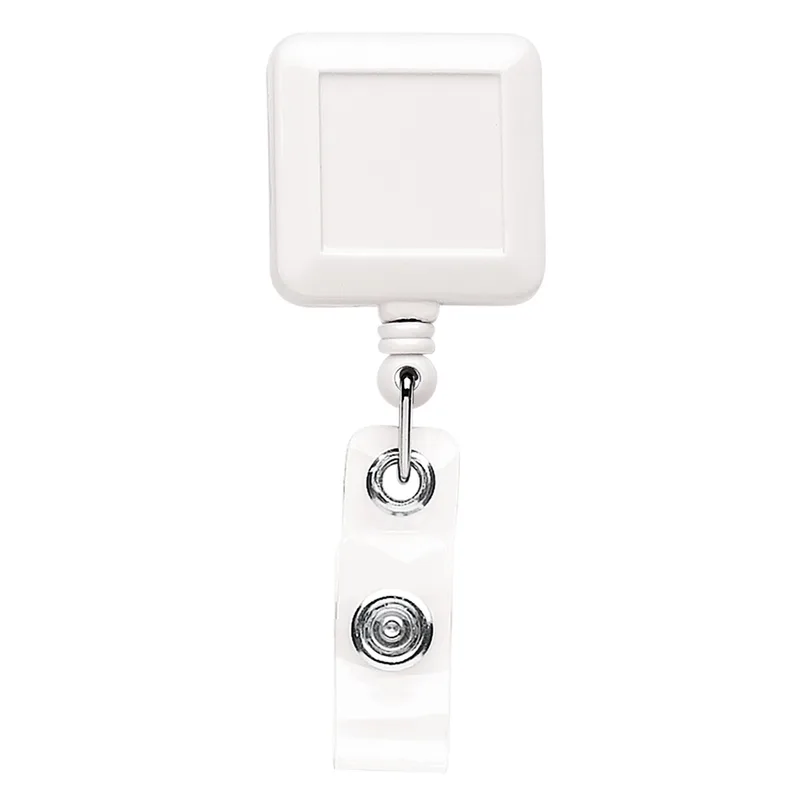 "Better" Square Retractable Badge Reel view 2