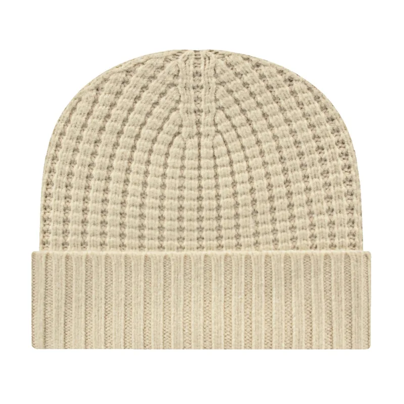 Premium Waffle Knit Cap With Cuff view 6