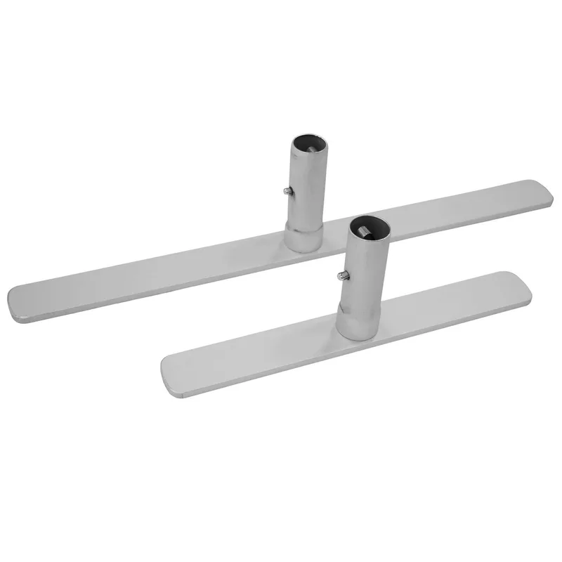 3' EuroFit Tabletop Straight Wall Hardware view 3