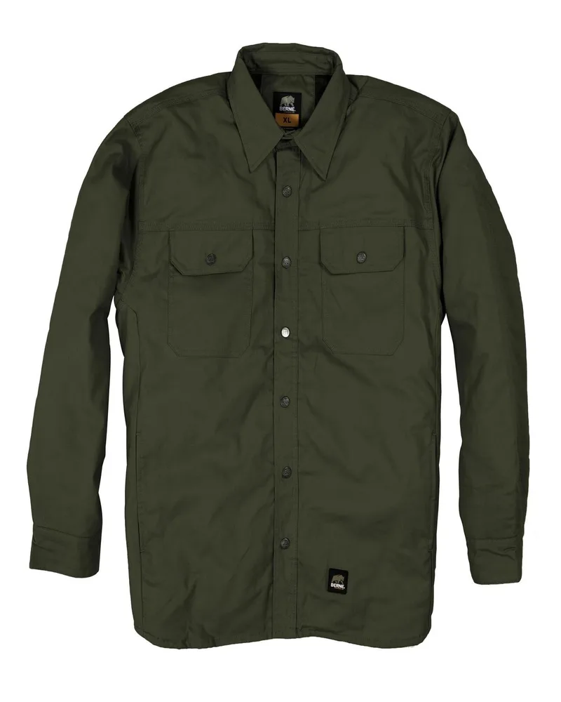 Berne Apparel Men's Tall Heartland Duck Shirt Jacket