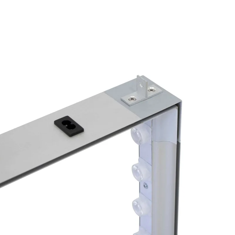 18"H x 36"W Aerial SEG Glo Ceiling-Mounted Hardware view 6