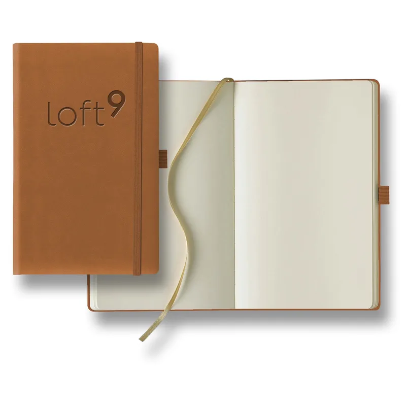 Castelli Tucson Medio Blank Ivory Page Journal view 4