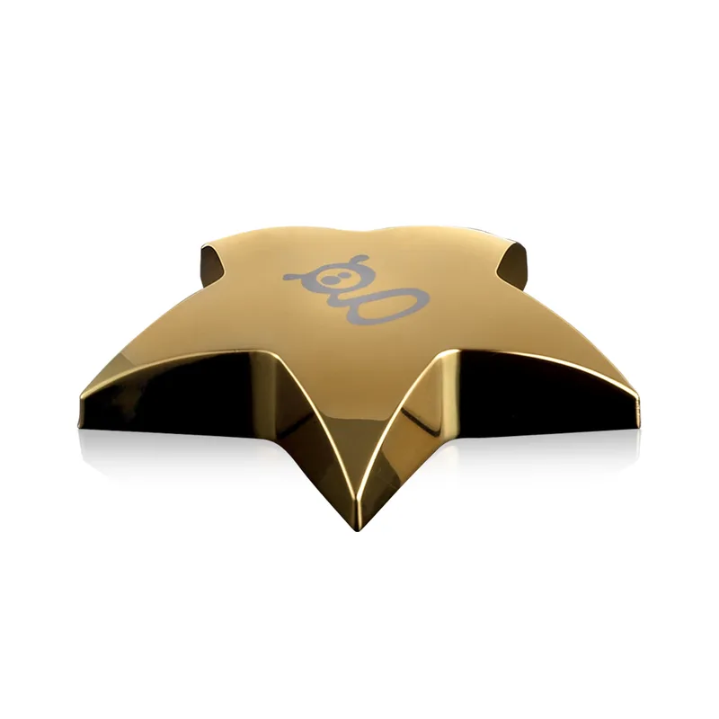 Star Paperweight, Gold