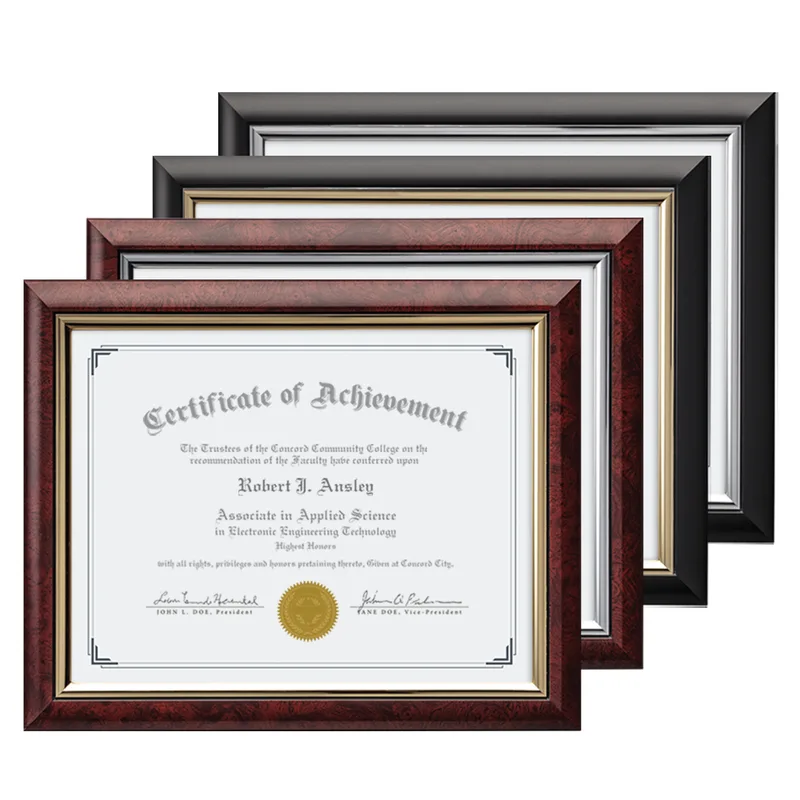 Trent Certificate  Frame