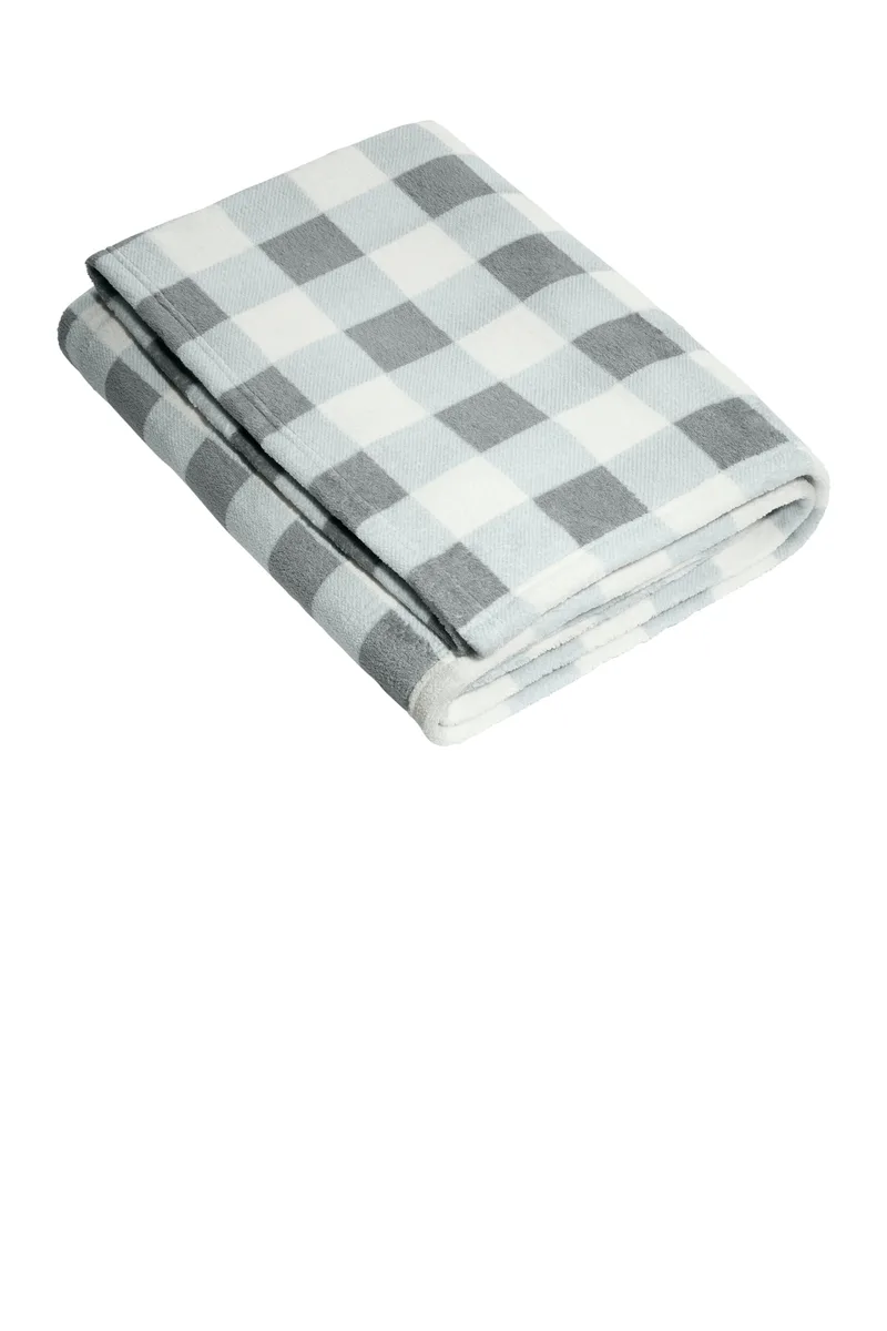 Marshmallow/Monument Gray Check