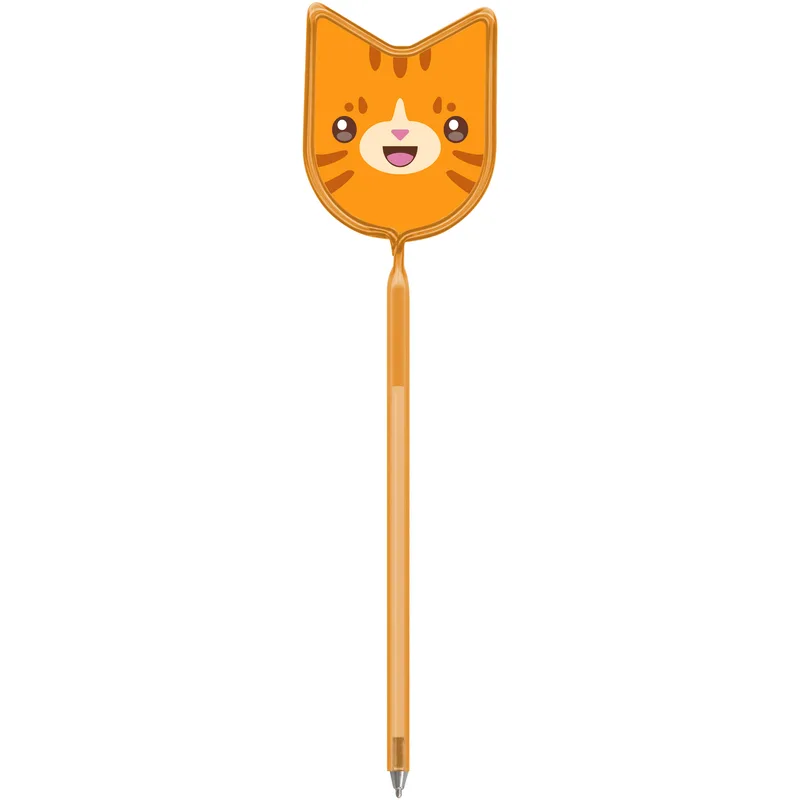 Inkbend Standard Billboard Pens W/ Orange Cat Head Stock Insert view 2