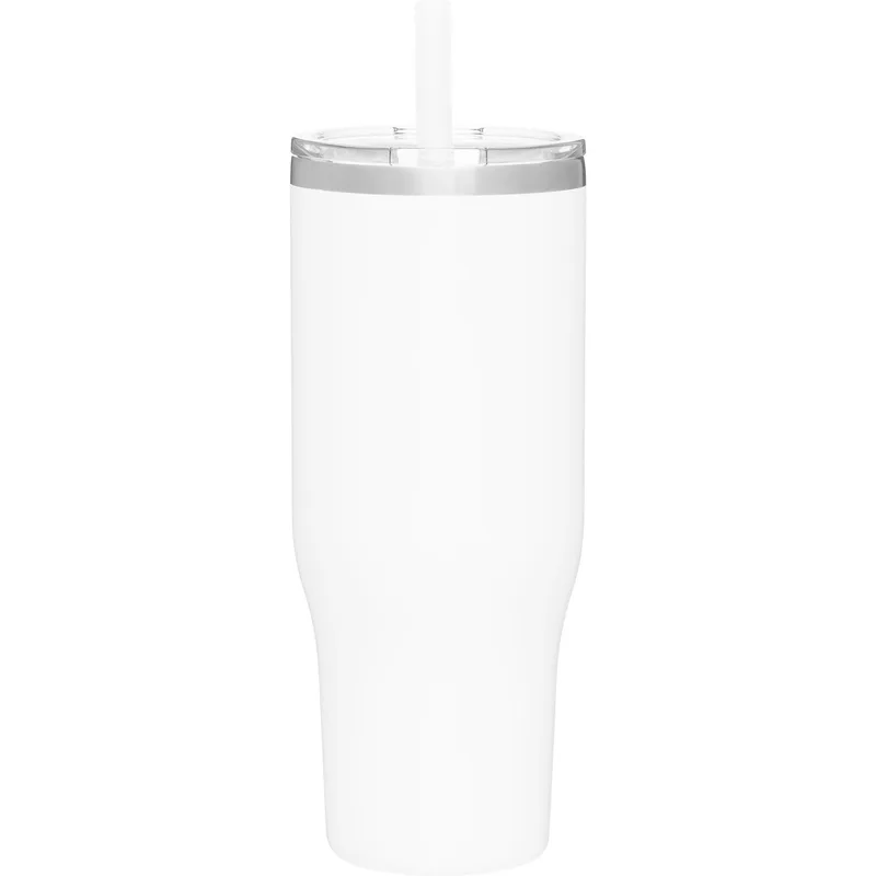 40 oz Elias Travel Tumbler (Matte White) view 2