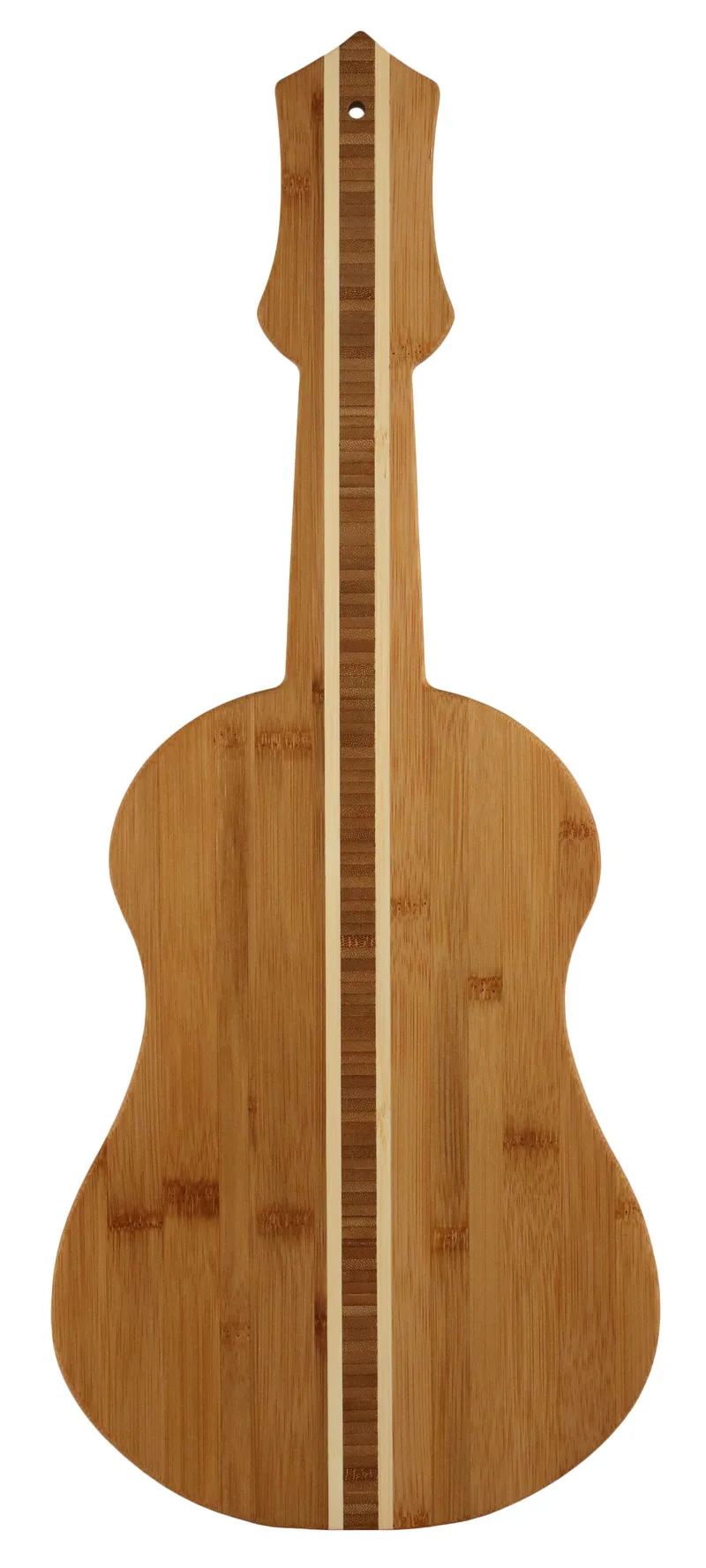 Ukulele/Guitar Shape Bamboo Cutting Board view 2