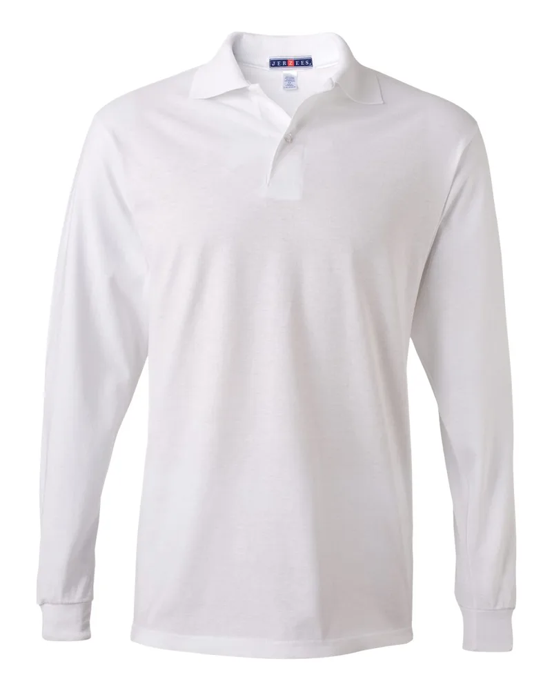 Jerzees® SpotShield™ 50/50 Long Sleeve Polo view 7