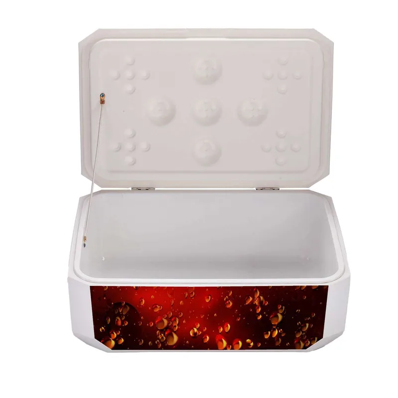 Cornhole Cooler with Imprint on Game Top and Sides view 3