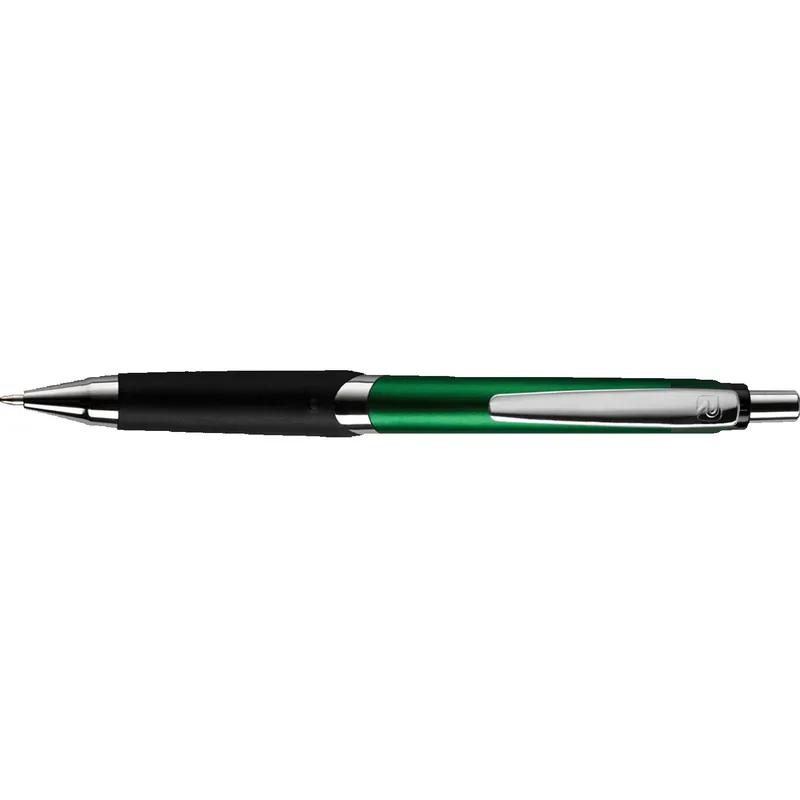 Green/Black/Silver Blank Front View