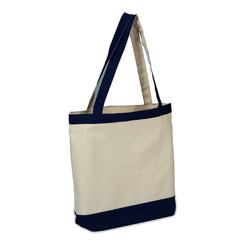 Natural Beige/Navy Blue