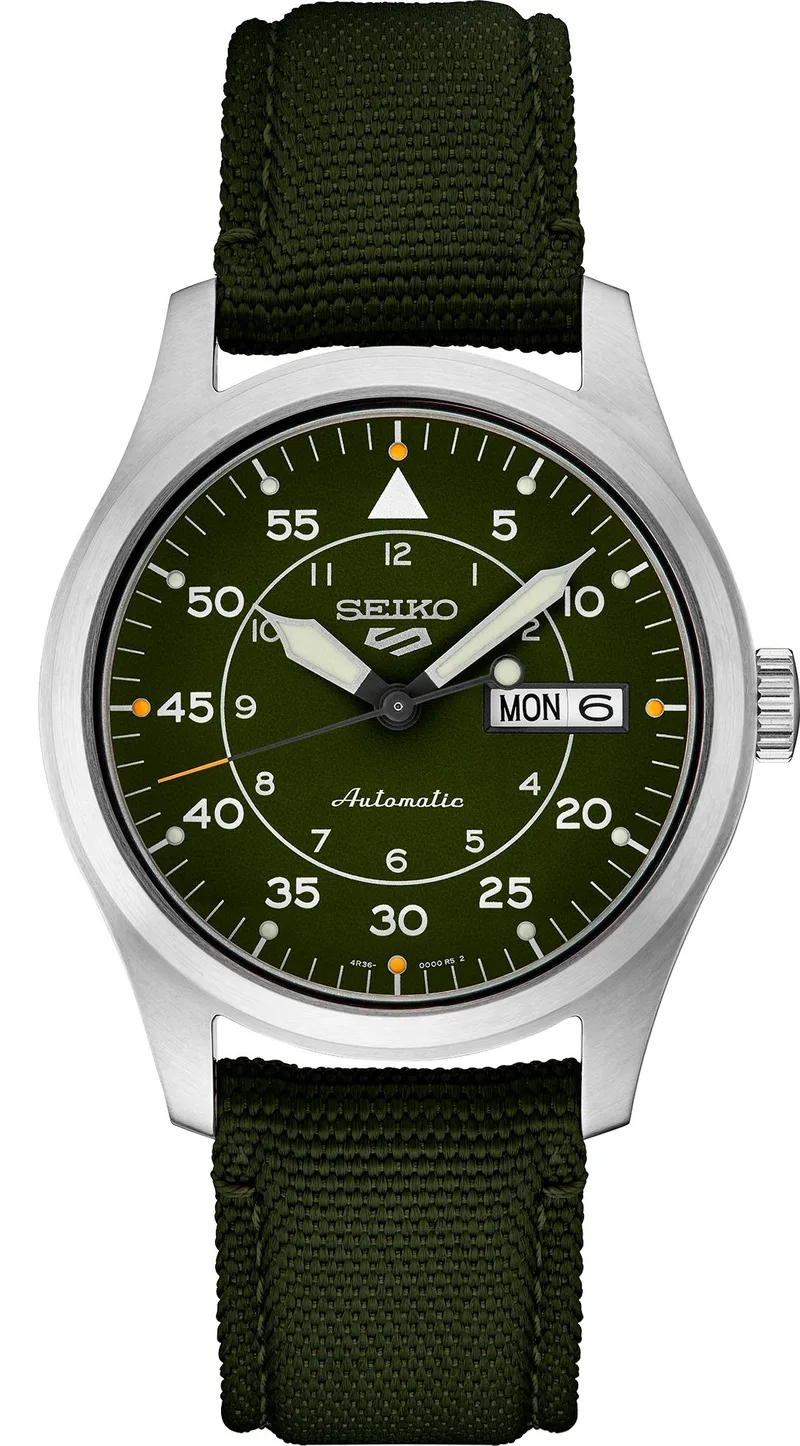 Seiko Watch 5 Sport Ss Green Dial