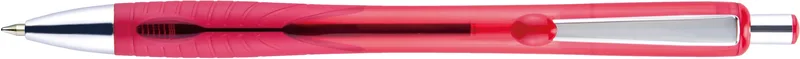Translucent Red/Silver Blank Clip View