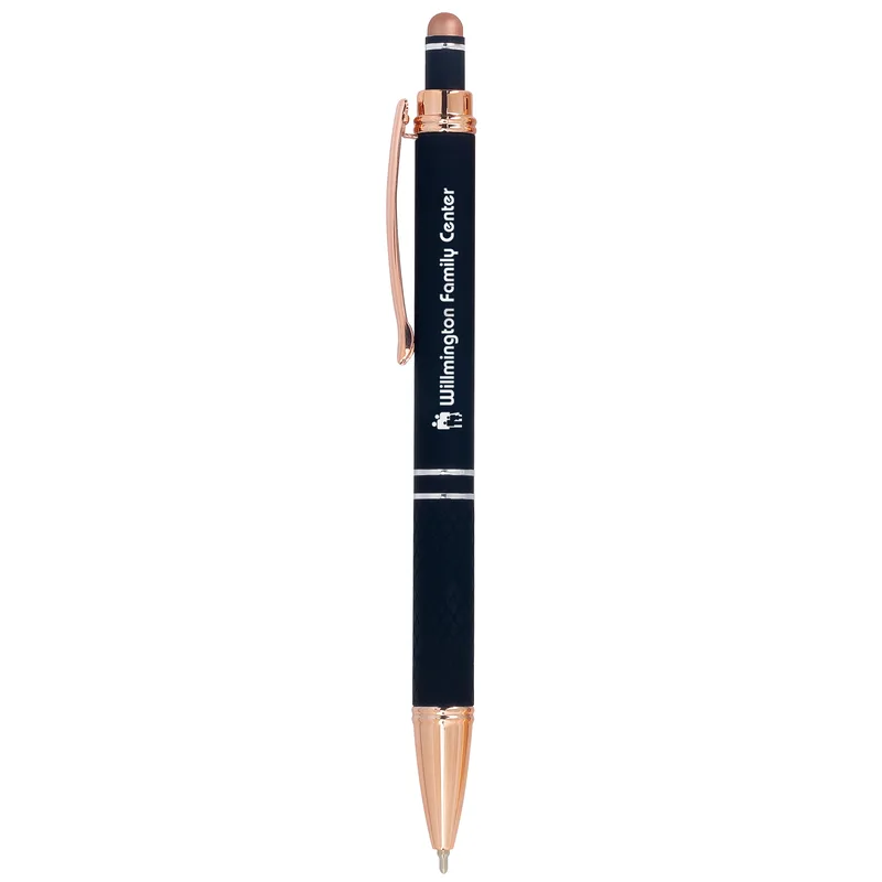 Crossgate Stylus Pen- Rose Gold Trim view 2