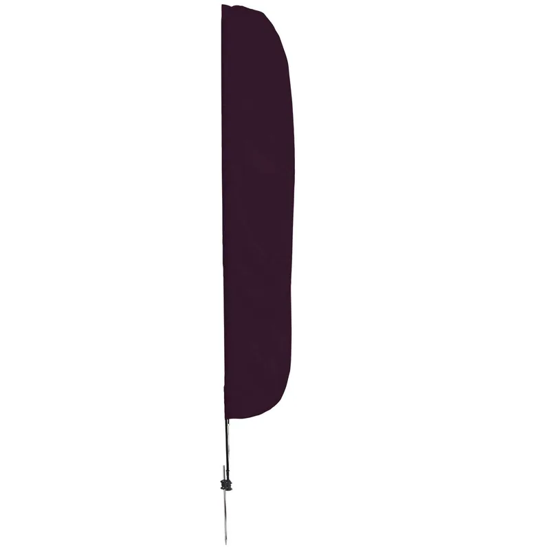 18' Solid-Color Stadium Flutter Flag Kit Single-Sided view 7