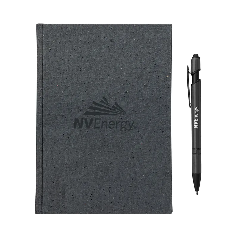 Journal & Austen Pen, Black/Black